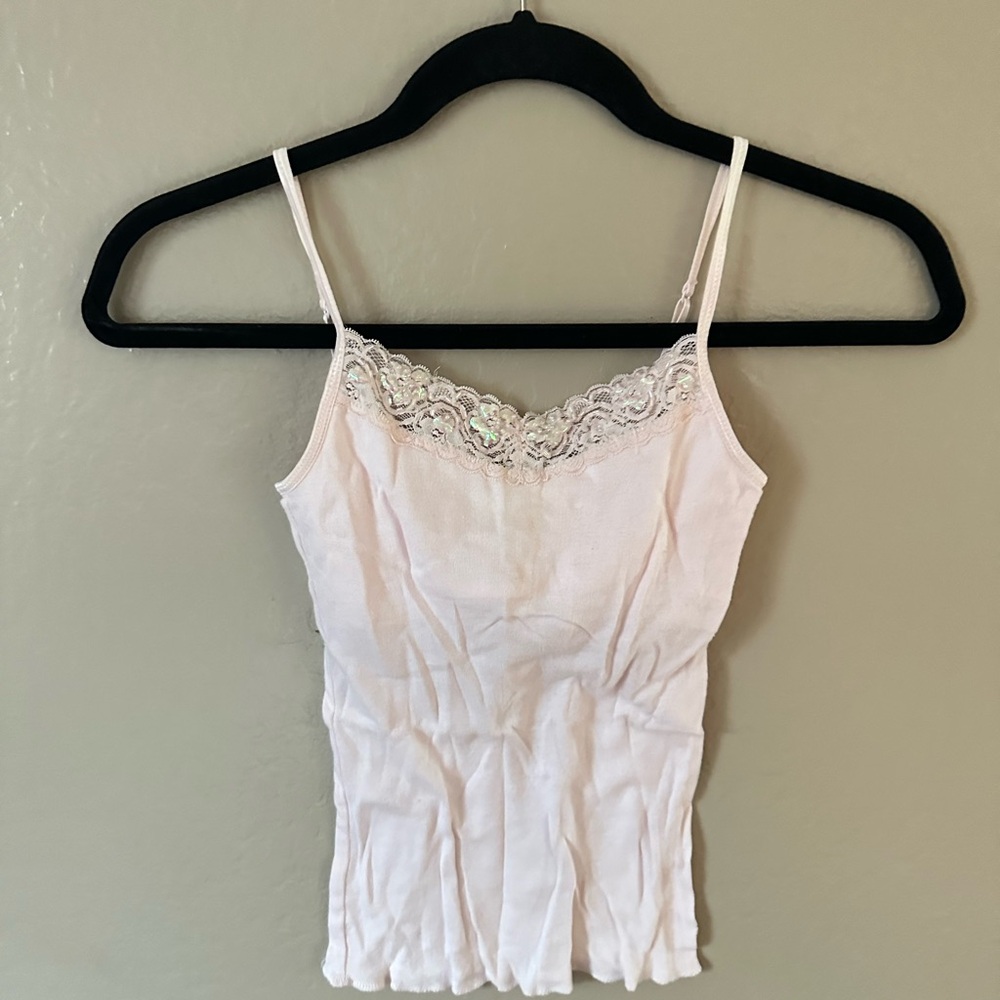 Vintage Y2K Abercrombie & Fitch Lace Trim Camisole